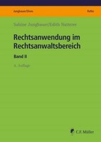 Rechtsanwendung Im Rechtsanwaltsbereich Sabine Jungbauer