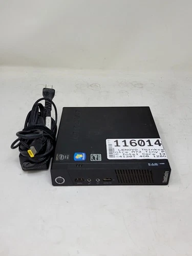 LENOVO Thinkcentre M73 MICRO PC Intel Core I3-4130T 4GB 128GB