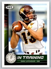 2010 SAGE HIT Dan LeFevour Rookie In Training RC #62