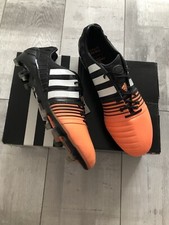 Adidas Nitrocharge 1.0 FG Black Orange Soccer Football Boots US8