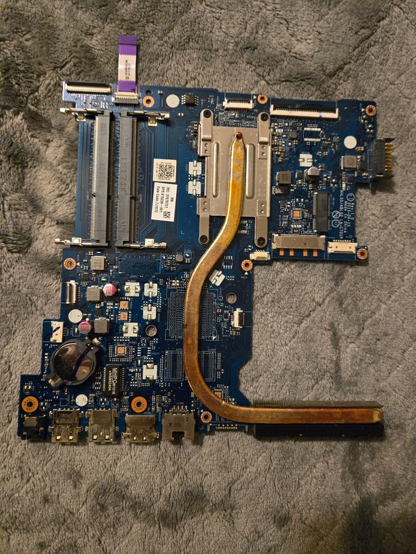 HP Pavilion AHL50/ABL52 LA-C701P i7 7th Gen Motherboard w SPS-815237-001 Cooler