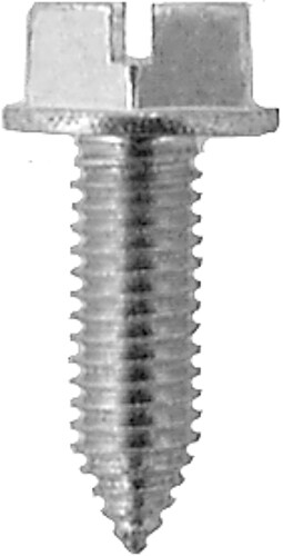 Lot De 500 Vis à Tôle Zinc #10 X 1-1/2" - Tête Hexagonale Fendue, Type A, Pour Bricolage