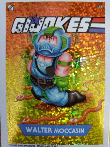 Magic Marker Mark Pingitore G.I.Jokes Series 1-3 FOILS *Pick Your Card* GPK - Picture 69 of 74