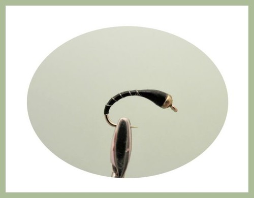 Gold head Buzzer trout flies, 12 Pack Olive & Black Mixed Size 10/12/14, Fishing - Picture 3 of 3
