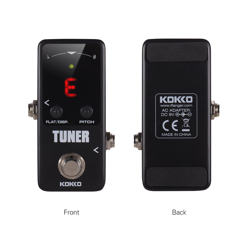 KOKKO FTN2 MINI Chromatic Guitar Tuner Pedal with LED