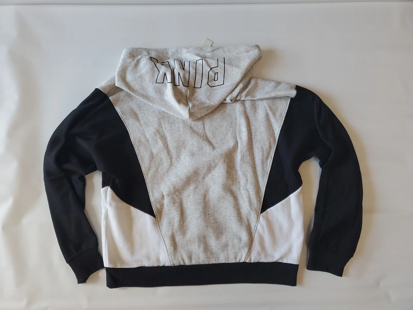 UNDERCOVER Felpa con cappuccio Victoria's Secret ROSA perfetta cerniera intera M