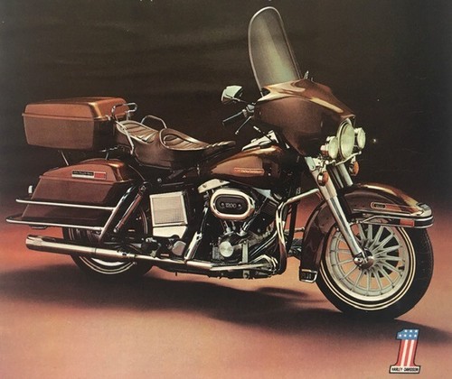 HARLEY DAVIDSON ELECTRA GLIDE FLH 1200 5 PAGES OF ROAD TESTS, ARTICLES, INFO ETC