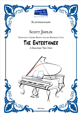 Klavier Noten : The Entertainer, Scott Joplin