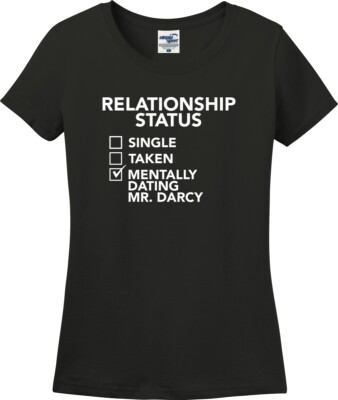 Mentally Dating Jamie Fraser Funny T-Shirt For Women - Outlander Fan Gift, Missy Fit Sizes S-3XL
