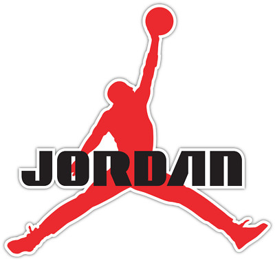Michael Jordan MJ NBA Basketball Legend Air Jump Car Bumper Vinyl