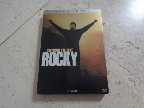 ROCKY Sylvester Stallone SteelBook 3 Disc Blu-ray DVD Carl Weathers - Picture 2 of 7