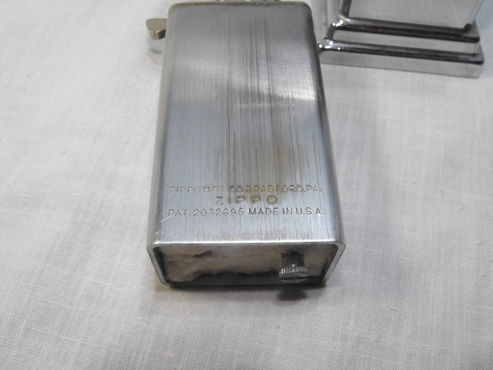 VINTAGE 1950s ZIPPO TABLE LIGHTER NICE! WEIGHS OVER ONE POUND eBay