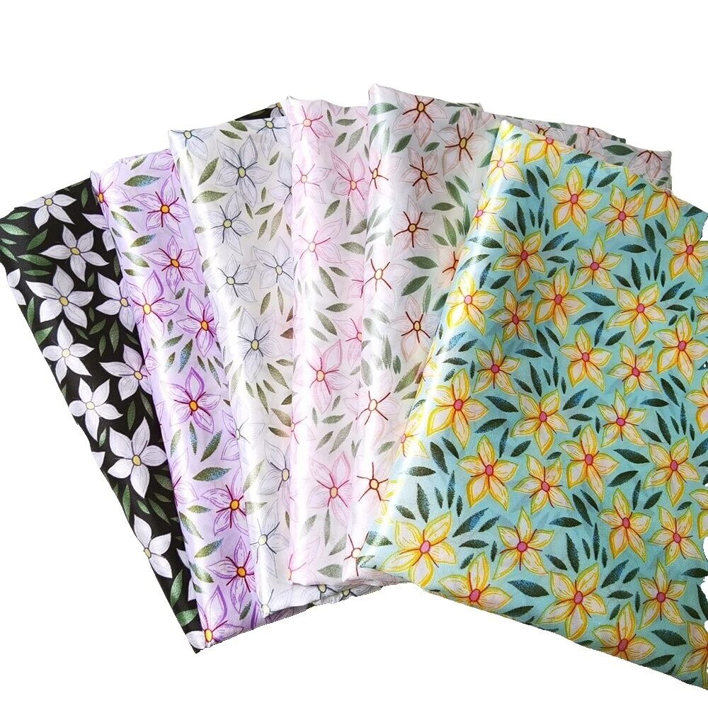 Flores y plantas de boda de Satén géneros artesanales