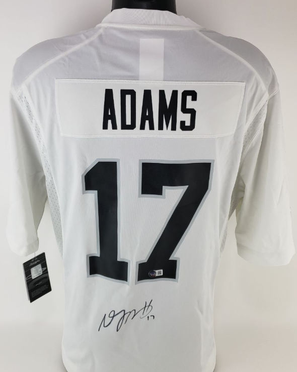 Davante Adams Autographed Signed Las Vegas Raiders Nike Game Jersey 