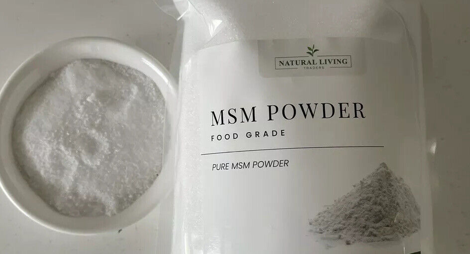 MSM Powder - Food Grade Human/Animal- Joint & Ligament Support 99.9% Pure 450g