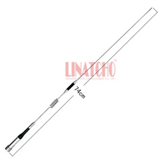 SG-507 VHF UHF 144/430MHz Dual-band High Gain Mobile Radio Whip Antenna PL259 