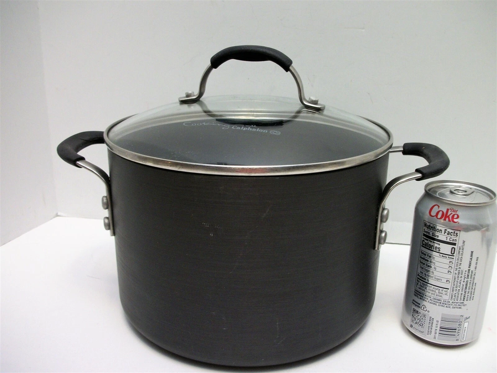 Calphalon Stock Pot 6 Quart #806 w Glass Lid