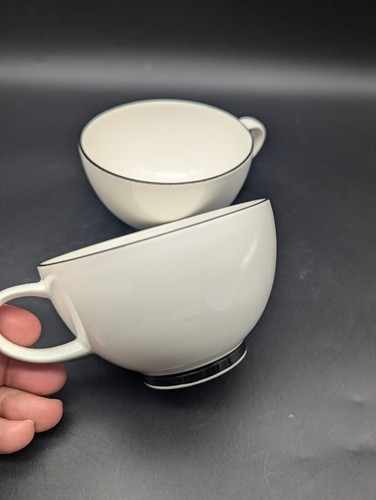 Portmeirion Soho Porcelain Coffee Cups Black And White - 第 1/9 張圖片
