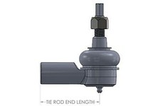 BDS Suspension Updated Offset Tie Rod End Pair - 07-21 Toyota Tundra