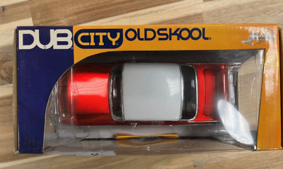 JADA 1/24 DUB CITY OLDSKOOL RED/WHITE 1957 CHEVY BEL AIR | eBay