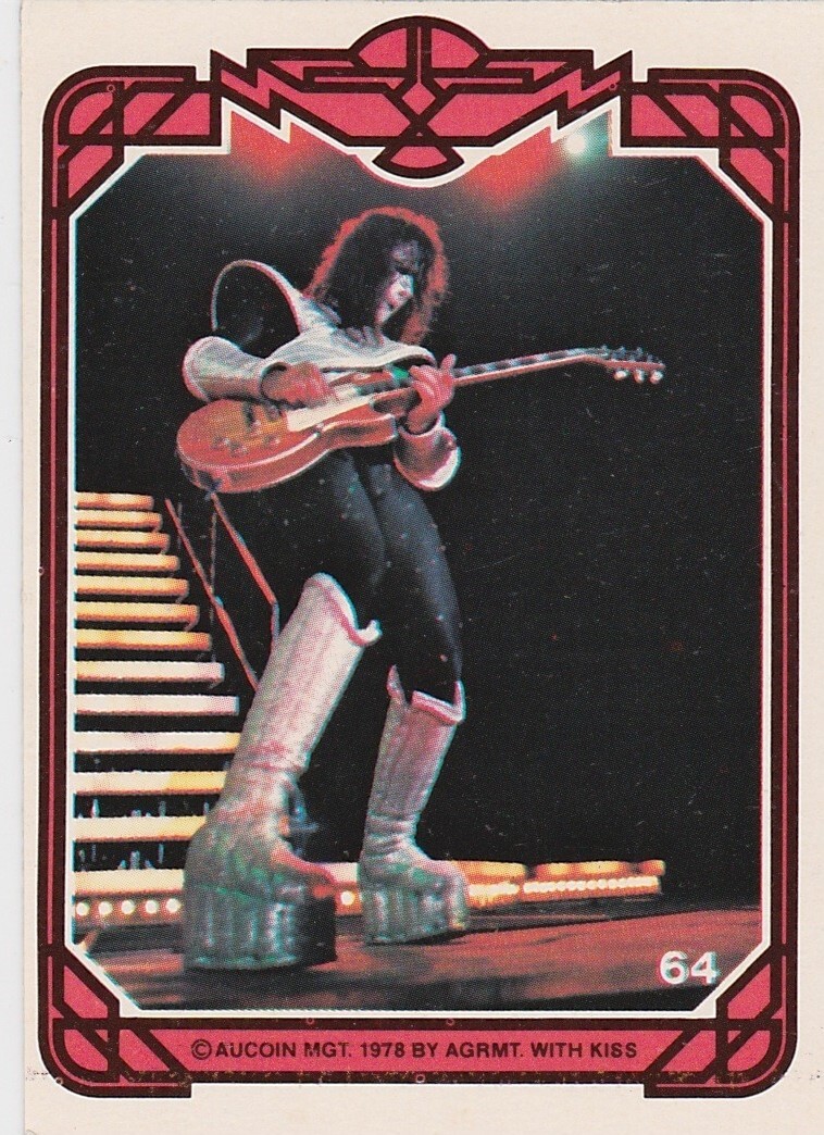 1978 KISS SERIES 1 SINGLE TRADING CARD #64 ACE | eBay