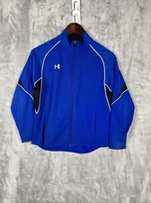 Under Armour Youth's Blue Full Zip-Up Jacket Size YM Medium