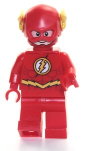 lego justice league flash minifigure
