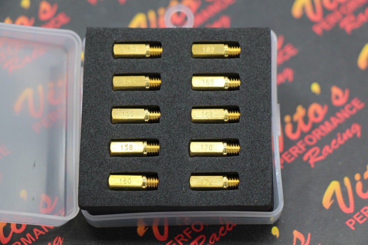 VITO'S Keihin MAIN HEX JET KIT Blaster PJ PWK 28mm 34mm 35mm 10