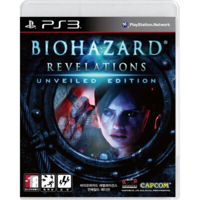 PS3 Biohazard Resident Evil Revelations Unveiled Edition Korean English Japanese