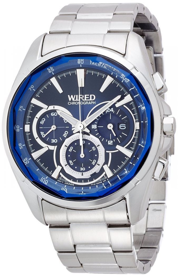 WIRED Men's Chronograph Watch AW8013X By SEIKO | eBay WIRED Men's Chronograph Watch AW8013X By SEIKO | eBay