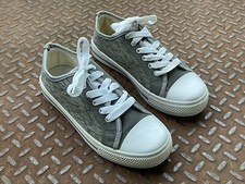 Fast Sneaker Lace Up Gray/White Tone Shoes Unisex Shoe Size 41