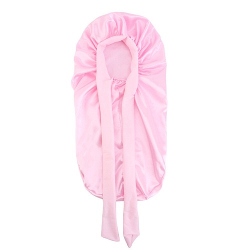 Long Sock Satin Women Hat Muslim Headwrap Night Sleeping Hat Hair Care Chemo Cap - Picture 3 of 20