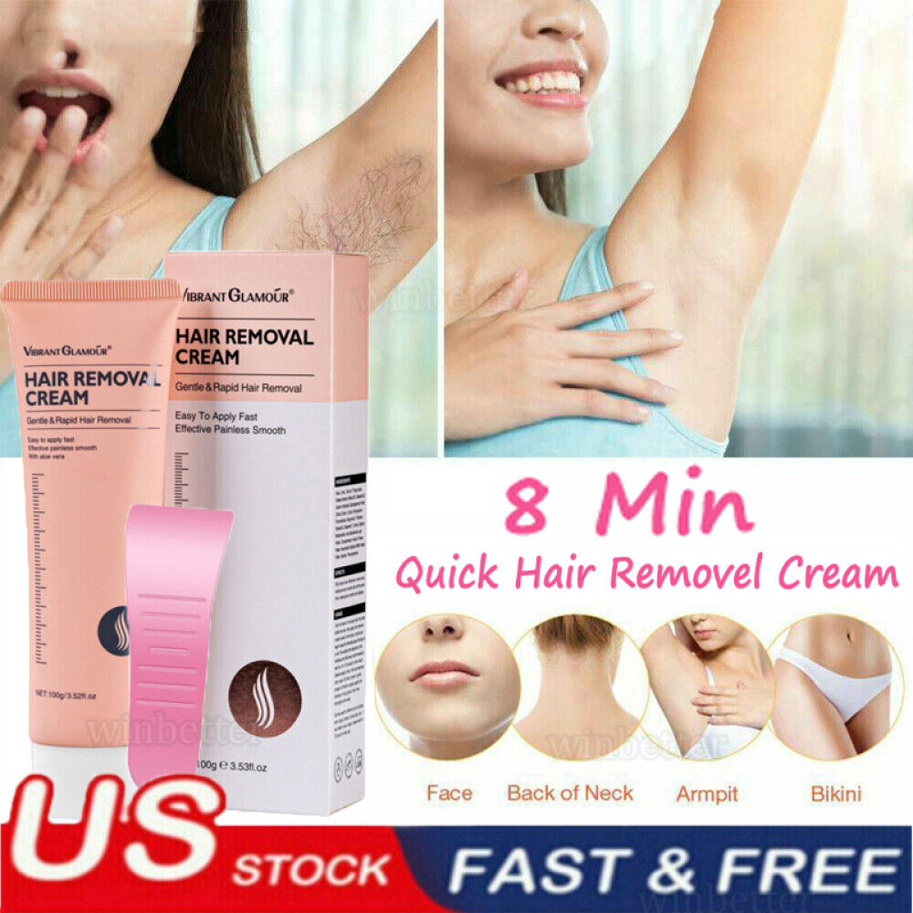 Hair Removal Cream Painless Permanent Stop Hair Growth For Private Parts  Female | eBay