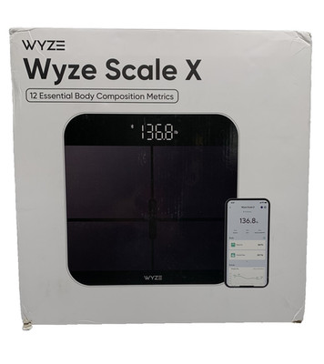 Scale  WYZE Scale X Bluetooth Smart Body Composition Monitor 12 Metrics