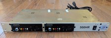Two API 512C mic pre-amps in an A-Designs 500HR 1U power supply/rack