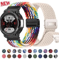 Nylon Strap for Huami Amazfit T-rex 3/T-rex 2/T-rex/Ultra Magnetic Braided Band
