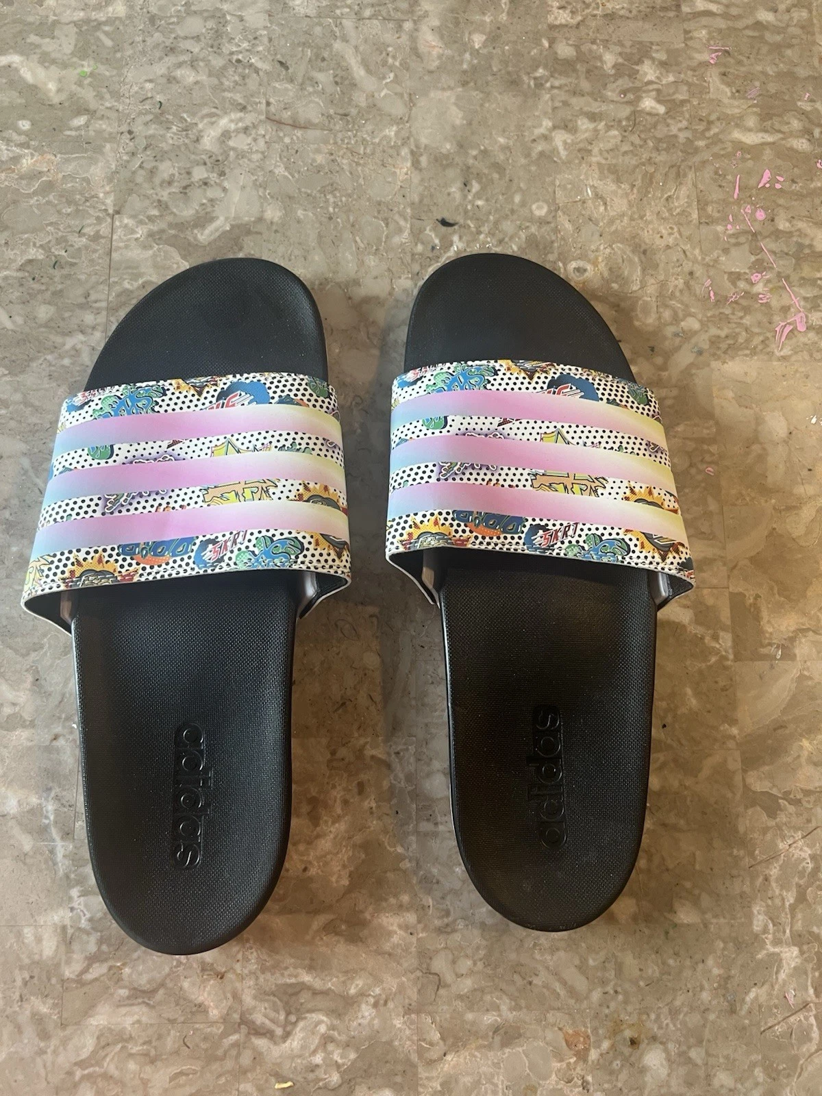 Adidas Slides Taglia 11 Uomo 9 5 Donna "