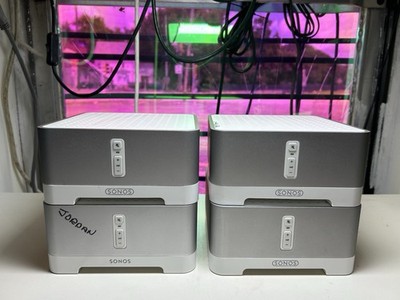 Lot of 4 Sonos 1 Connect AMP 3 ZP120 Multi-Room Music System Gen1 (FREE S&H)!