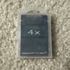 Mad Catz Gamecube 4x Memory Card Excellent Condition W Case