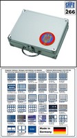 MüNzkoffer-RumäNien-3D-Plakette-Romania-Safe-266-0-Leer-Platz-FüR-9-Tableaus
