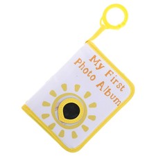 Baby Milestone Photo Album: Soft Cloth Book Holds 4x6inch Pictures - My First