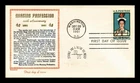 US COVER RAINBOW CACHET FIRST DAY OF ISSUE NURSING 100TH ANNIVERSARY 1861-1961