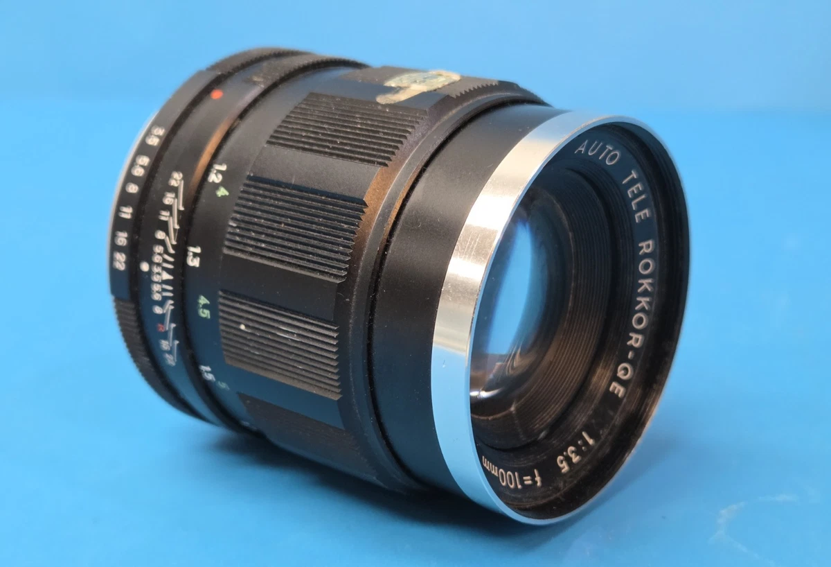 Minolta f/3.5 Camera Lenses 100mm Focal for sale | eBay