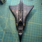 GI Joe Cobra Liquidator Jet Incomplete For Parts Completion 1991 Vintage HASBRO