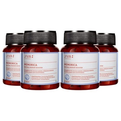 Jiva Memorica Tablet 500mg | For Improves Memory 60 Tablet (Pack of 4)