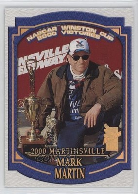 2000 Press Pass VIP Victories Explosives Mark Martin #X25 HOF y0i