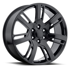 Cadillac Escalade Platinum Replica 22x9 31 Black Wheel 6x139.7 6x5.5 Qty 4