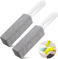 2 Pack Pumice Stone Toilet Bowl Cleaner with Handle