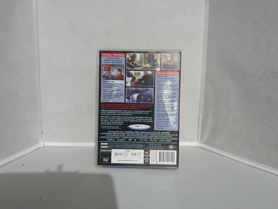 Terminator 3-Rise of the Machines (DVD, 2003) - Image 2 of 2