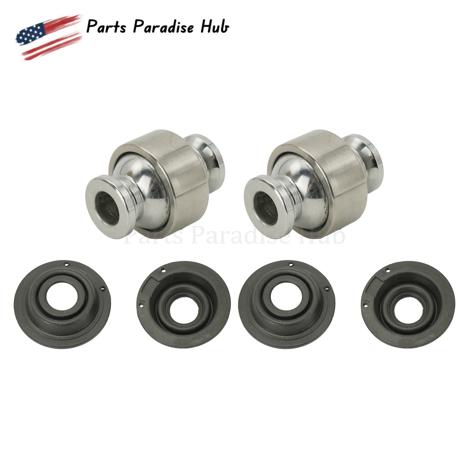 6PCS Upper Control Arm Ball Joint & Gaiters 203633 For Ferrari 430 599 612 360